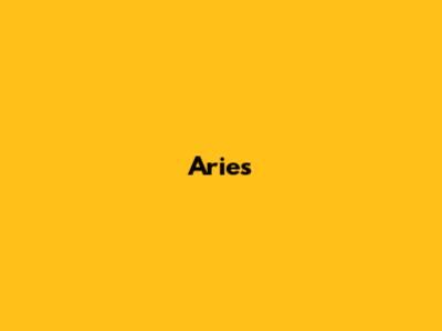 Aries' 