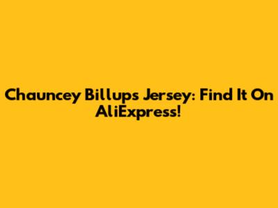 Chauncey Billups Jersey: Find It On AliExpress!