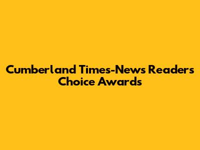 Cumberland Times-News Readers' Choice Awards