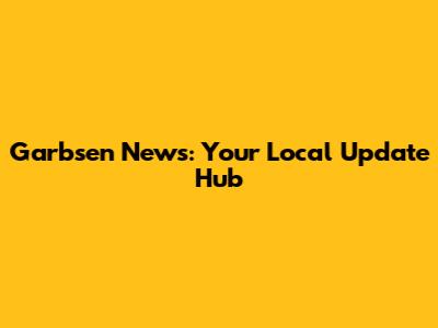 Garbsen News: Your Local Update Hub