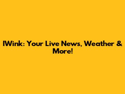 IWink: Your Live News, Weather & More!