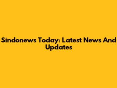 Sindonews Today: Latest News And Updates