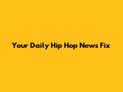 Your Daily Hip Hop News Fix