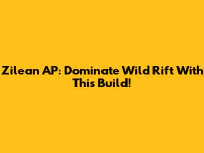 Zilean AP: Dominate Wild Rift With This Build!